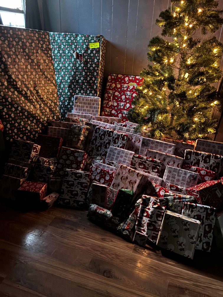 Christmas Presents Under Tree